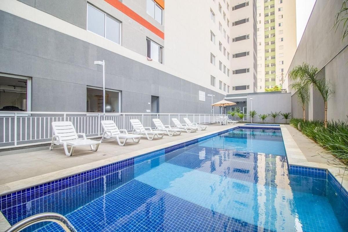 Apartamento Novo E Espacoso 2 Ap. No Bras C/piscina/metro Bras